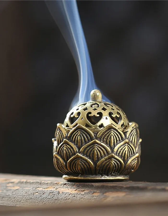 Small Lotus Incenser